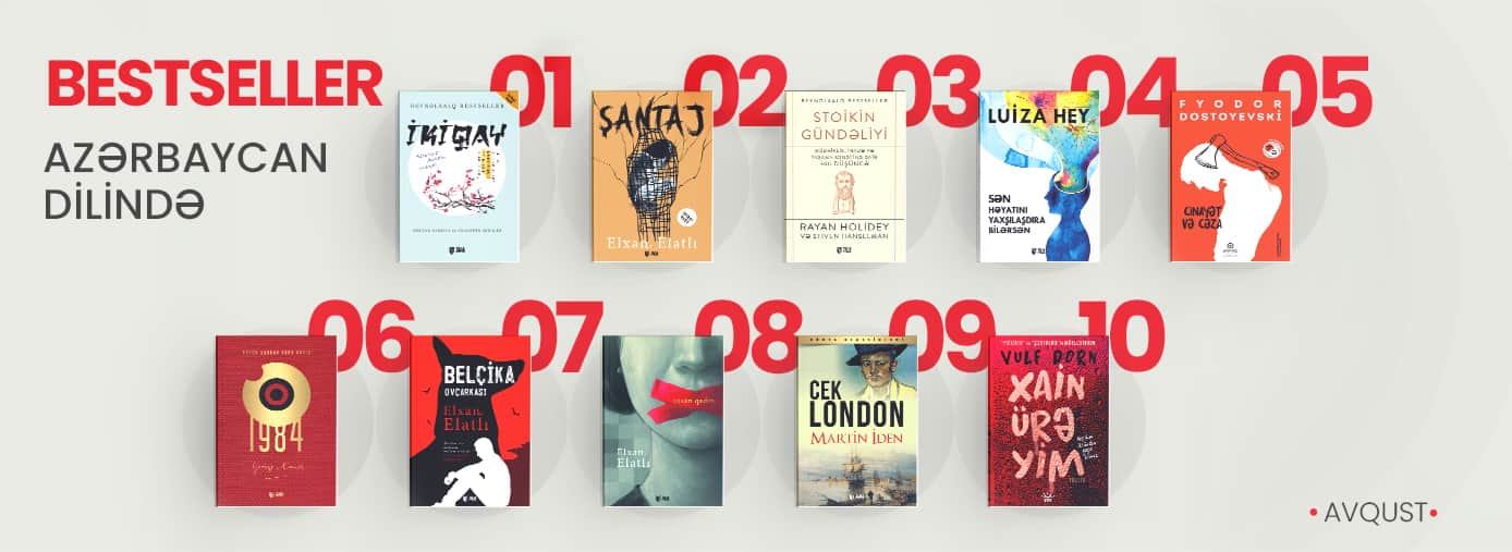 libraff bestseller avqust 2024 en cox satilanlar azerbaycan dilinde Azərbaycan dilində ən çox satılanların siyahısı