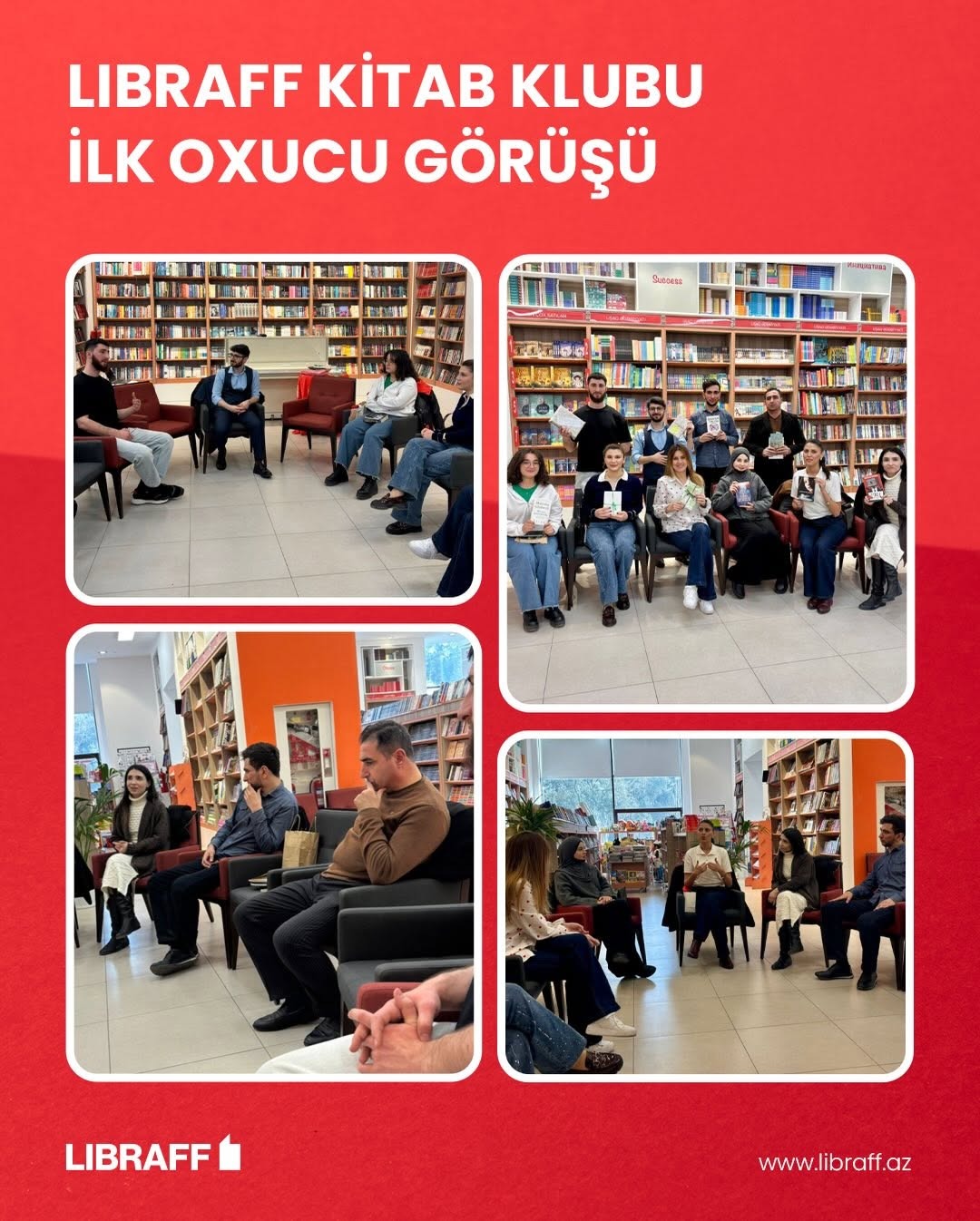 Libraff kitab klubunun ilk müzakirə görüşü