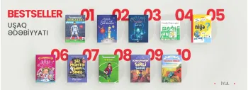 libraff bestseller iyul 2024 uşaq ədəbiyyatı en cox satilanlar azerbaycan dilinde Azərbaycan dilində ən çox satılanların siyahısı