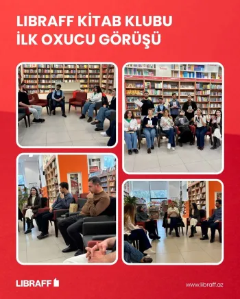 Libraff kitab klubunun ilk müzakirə görüşü