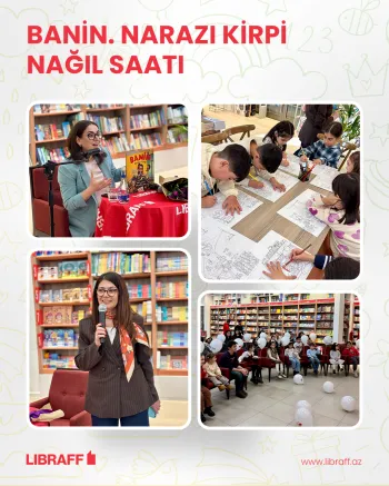 İlk nağıl saatı. Banin. Narazı kirpi